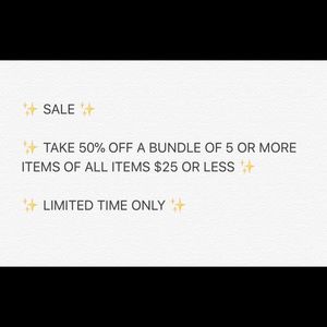 ✨ SALE ✨